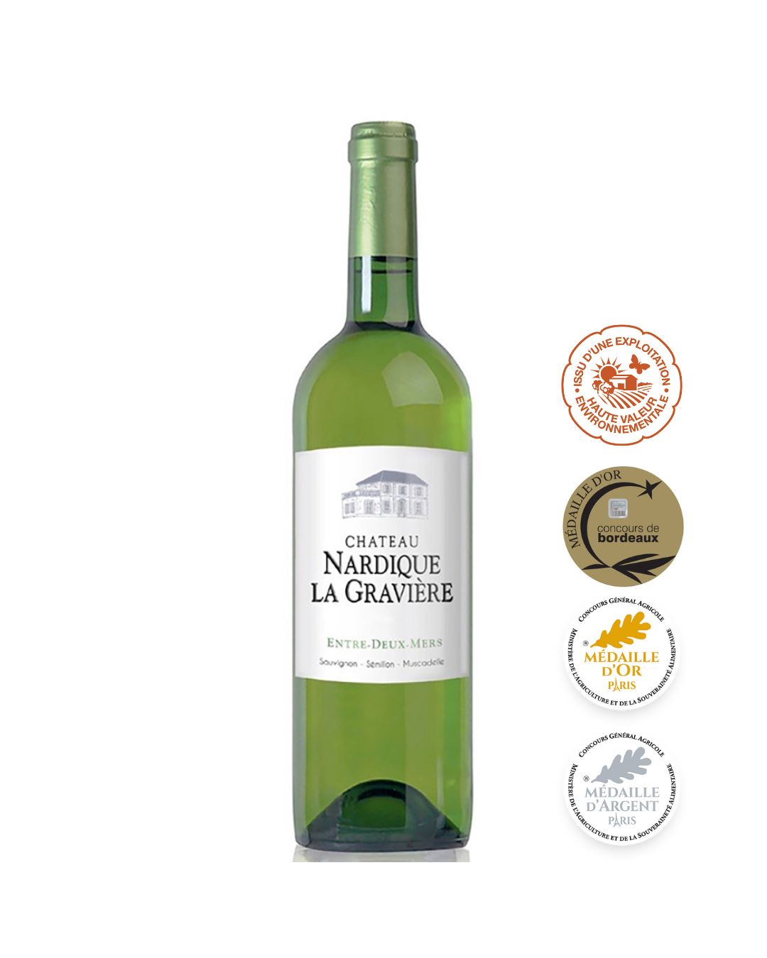 Photo_vin_blanc_entre-deux-mers_Chateau_Nardique_La_Graviere_vin_domaine_viticole_entre_deux_mers_Bordeaux
