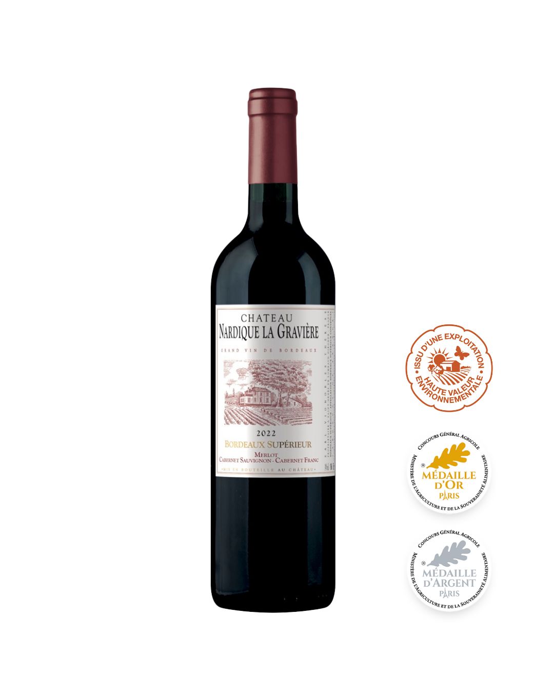 Photo_vin_superieur_rouge_entre-deux-mers_Chateau_Nardique_La_Graviere_vin_domaine_viticole_entre_deux_mers_Bordeaux
